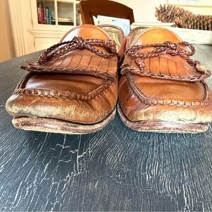 Allen Edmonds Brown Leather Loafers - Classic Men’s Driving Shoes